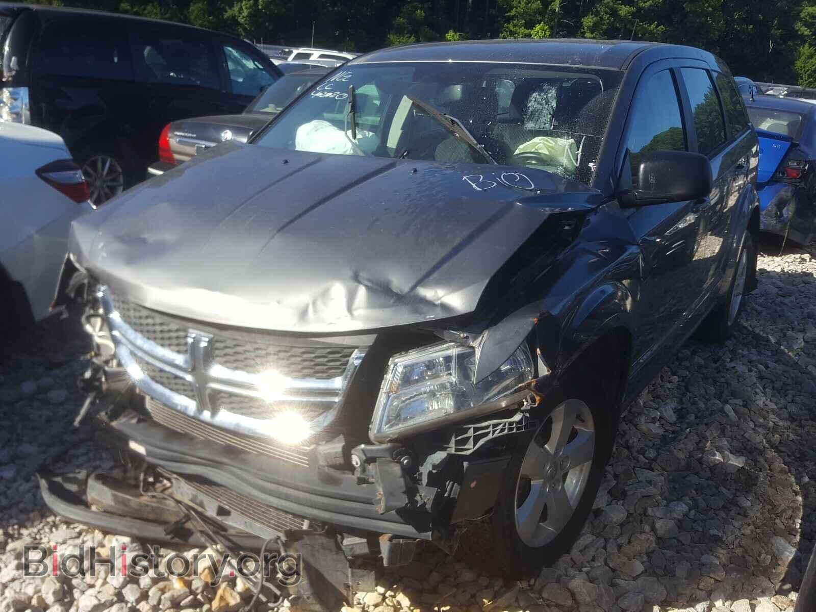 2013 DODGE JOURNEY - VIN: 3C4PDCAB3DT537698 - Фото 2