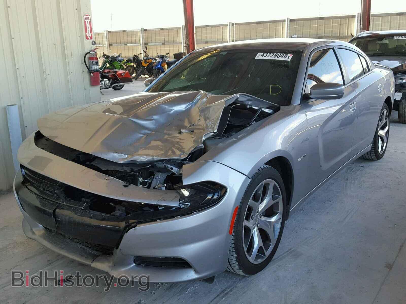2015 DODGE CHARGER - VIN: 2C3CDXCT2FH729321 - Фото 2