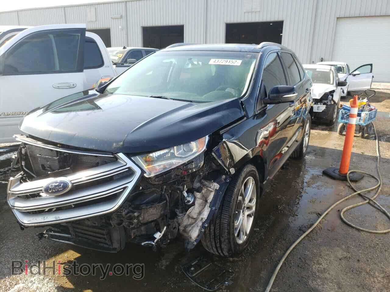 2015 FORD EDGE - VIN: 2FMTK3K97FBC05404 - Фото 2