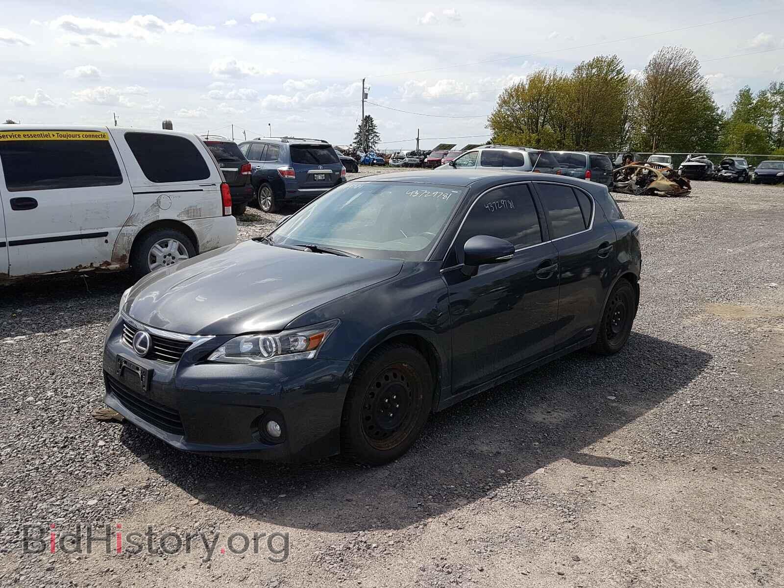 2011 LEXUS CT 200 - VIN: JTHKD5BH1B2012127 - Фото 2
