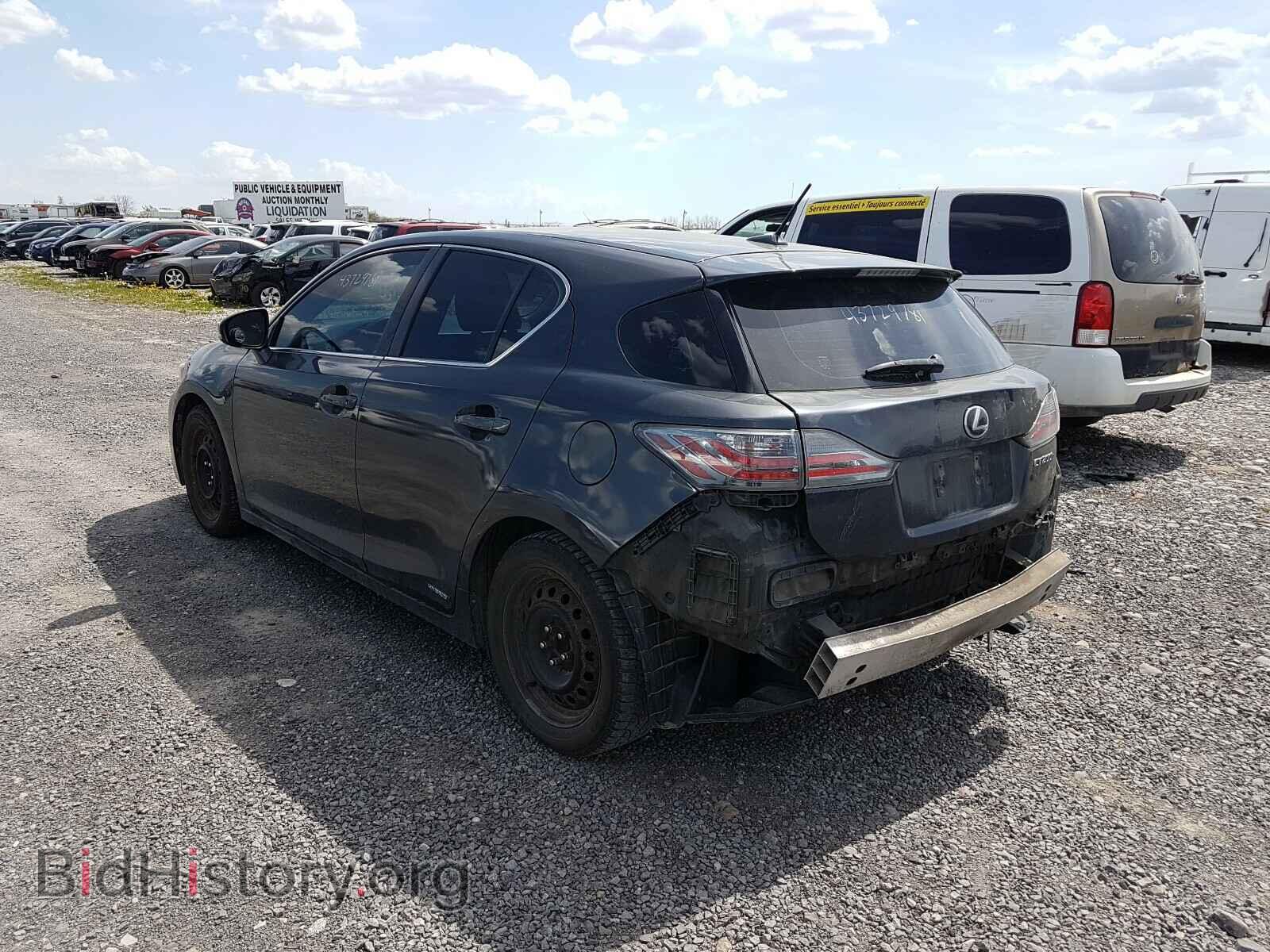 2011 LEXUS CT 200 - VIN: JTHKD5BH1B2012127 - Фото 3