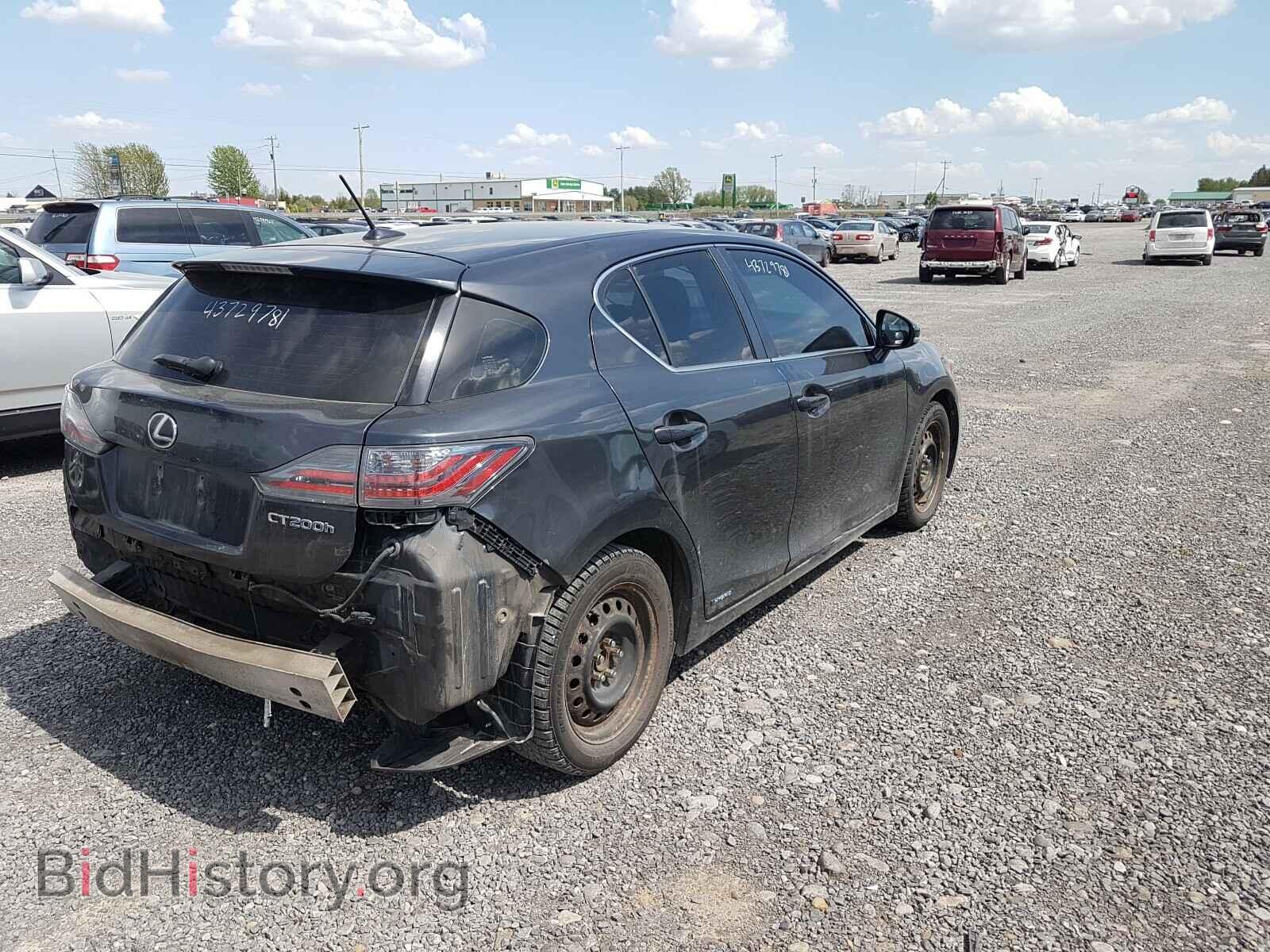 2011 LEXUS CT 200 - VIN: JTHKD5BH1B2012127 - Фото 4