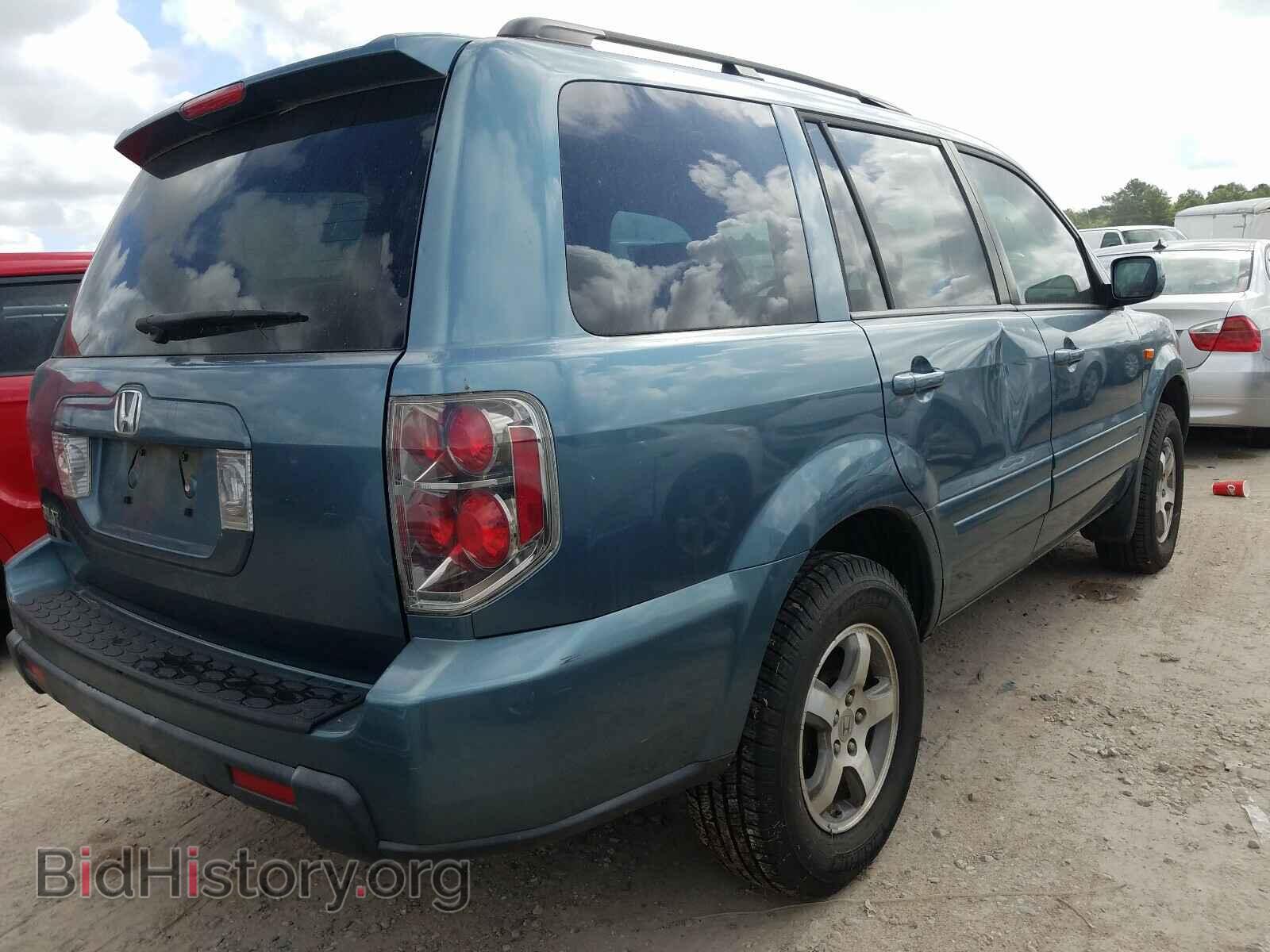 2007 HONDA PILOT - VIN: 5FNYF28497B002877 - Фото 4