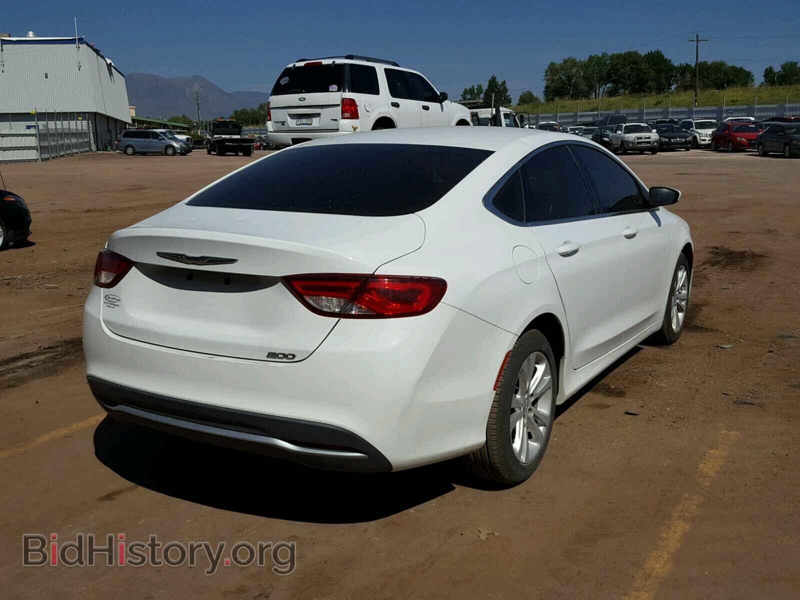 2015 CHRYSLER 200 - VIN: 1C3CCCAB3FN502068 - Photo 4