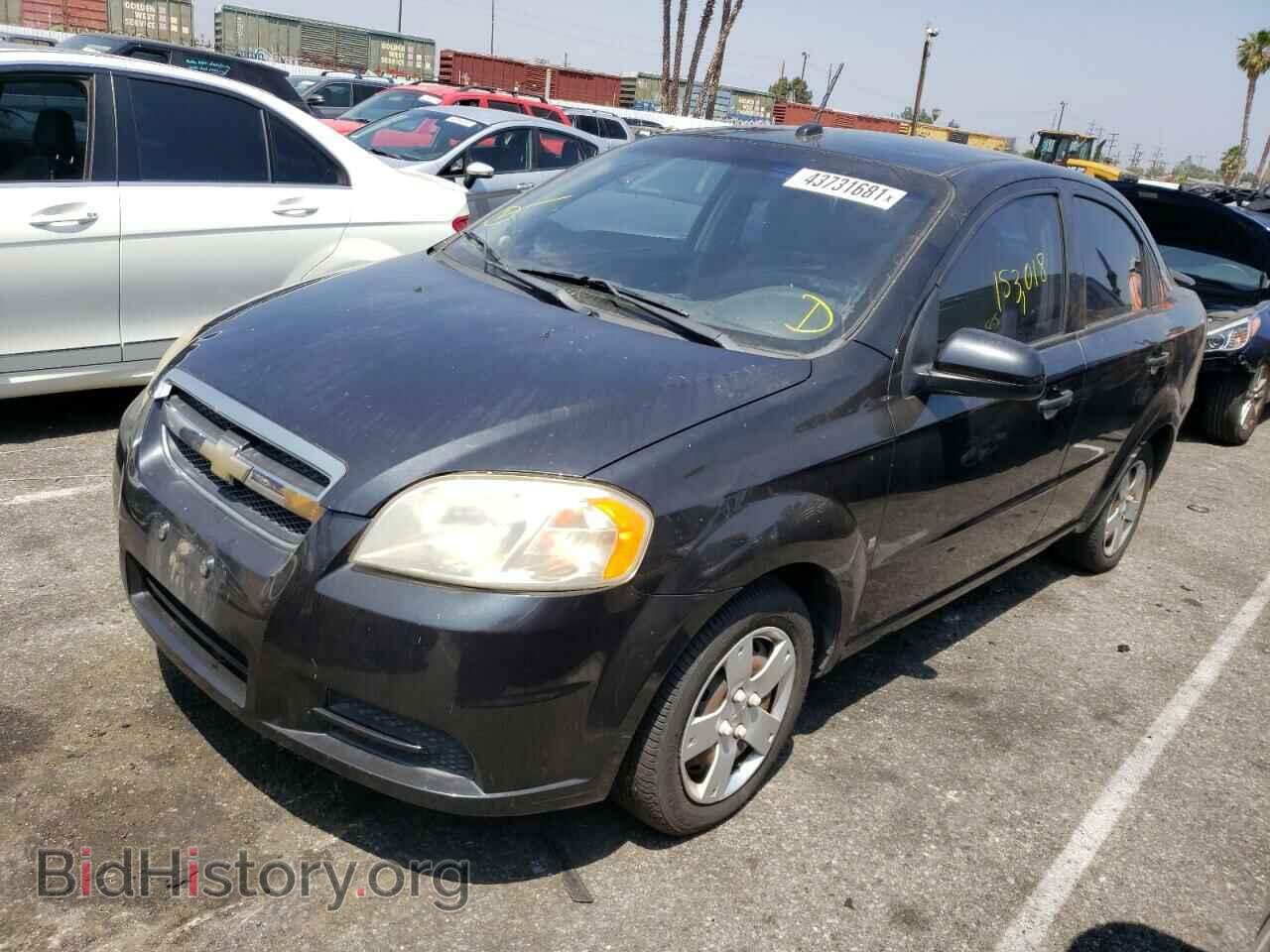 2009 CHEVROLET AVEO - VIN: KL1TD56E39B402475 - Фото 2