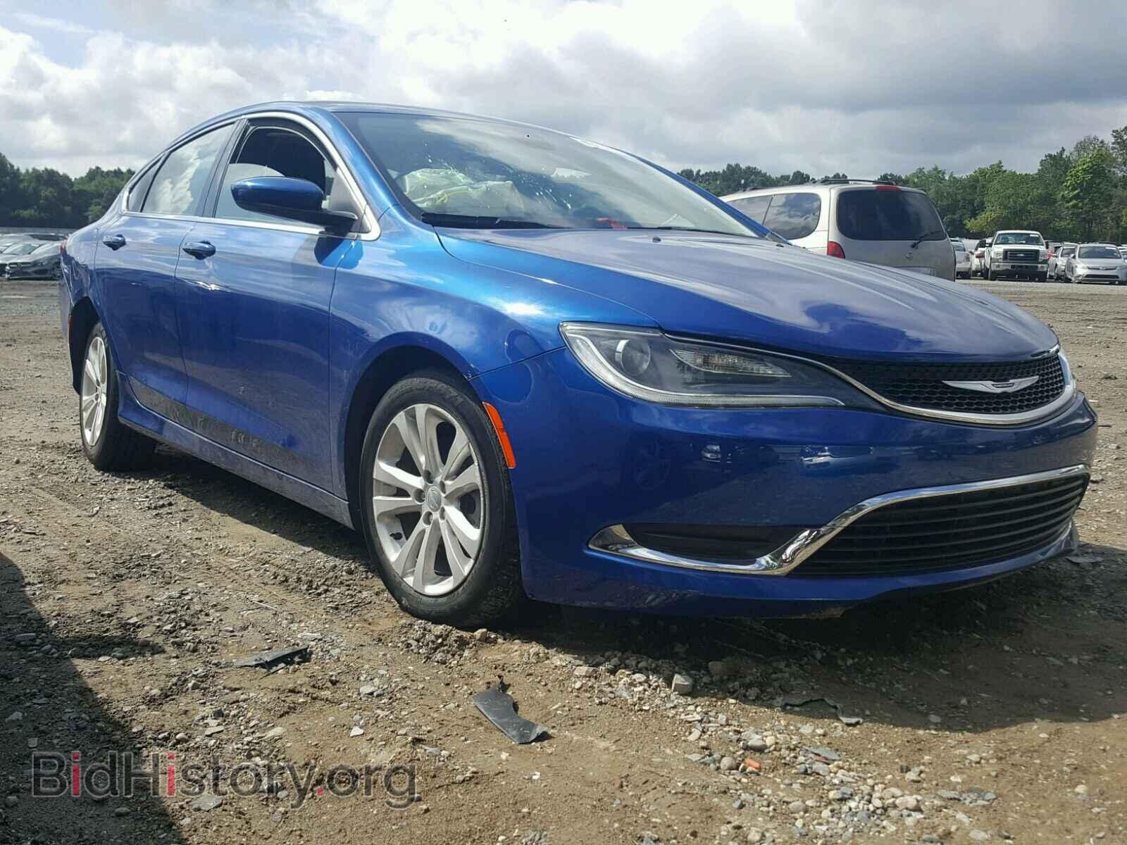 Фотография 1C3CCCAB5GN170278 - CHRYSLER 200 2016