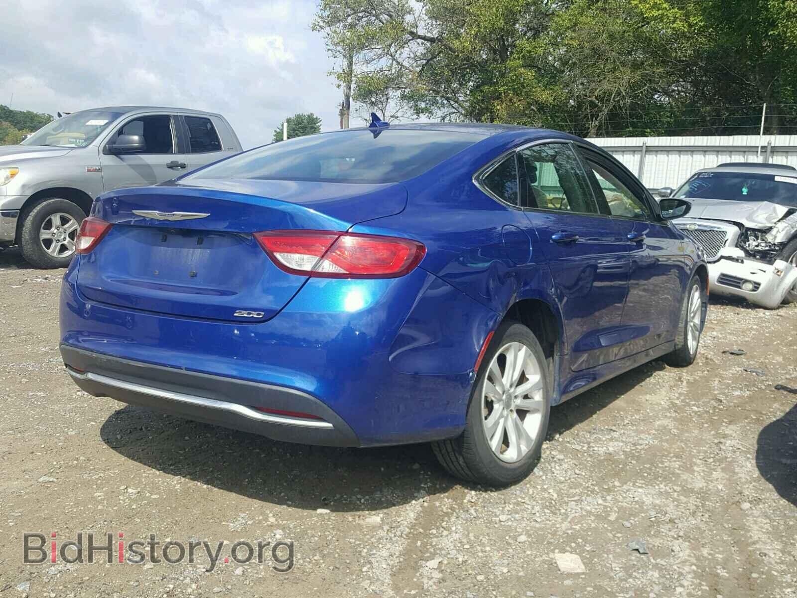 2016 CHRYSLER 200 - VIN: 1C3CCCAB5GN170278 - Фото 4