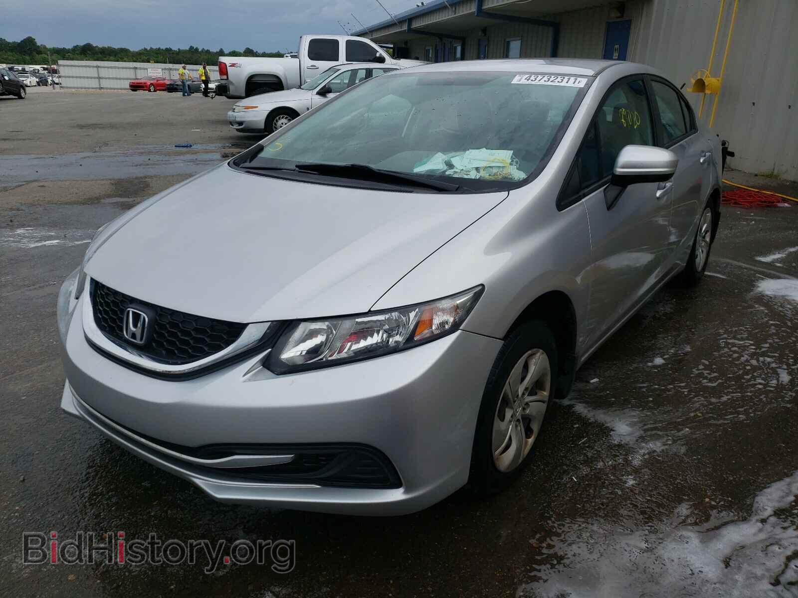 2014 HONDA CIVIC - VIN: 19XFB2F5XEE042452 - Фото 2