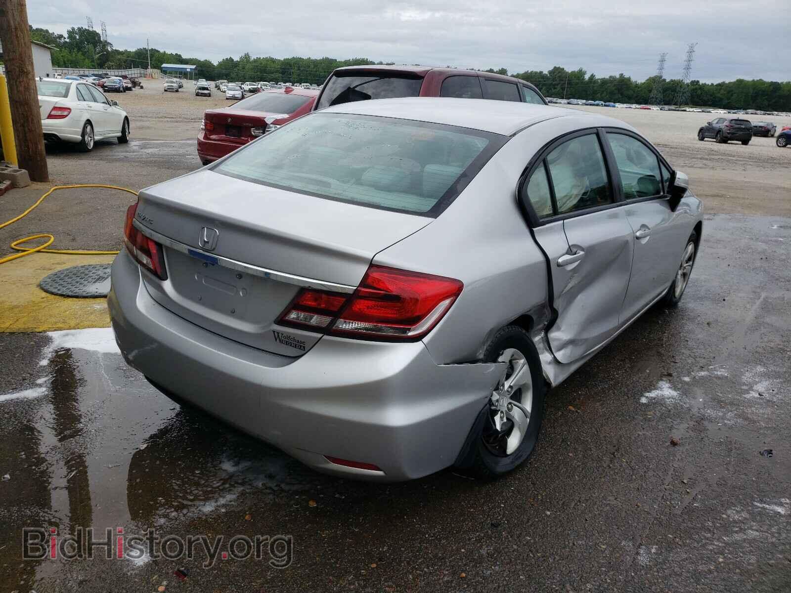 2014 HONDA CIVIC - VIN: 19XFB2F5XEE042452 - Фото 4