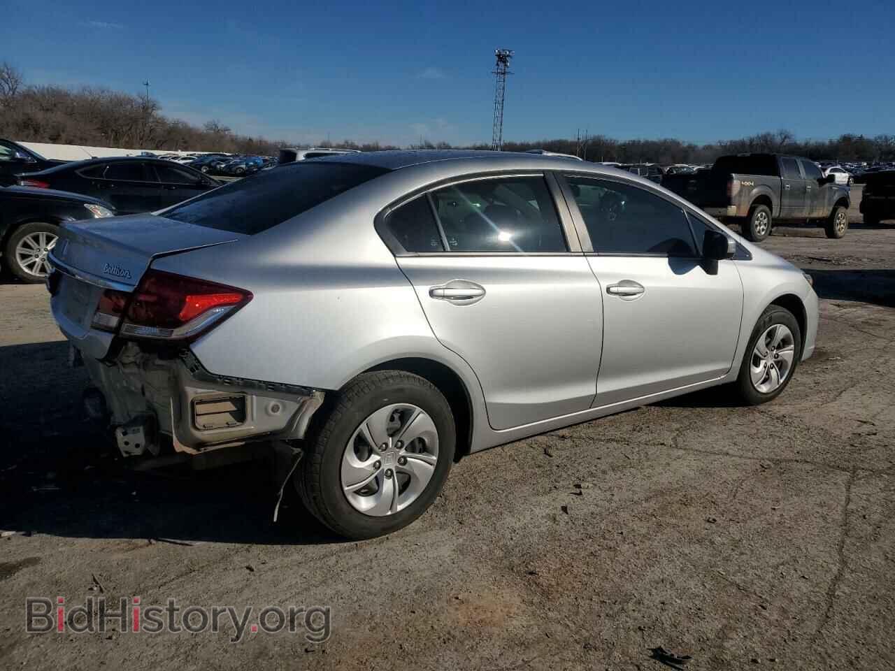 2014 HONDA CIVIC - VIN: 19XFB2F53EE027095 - Фото 3