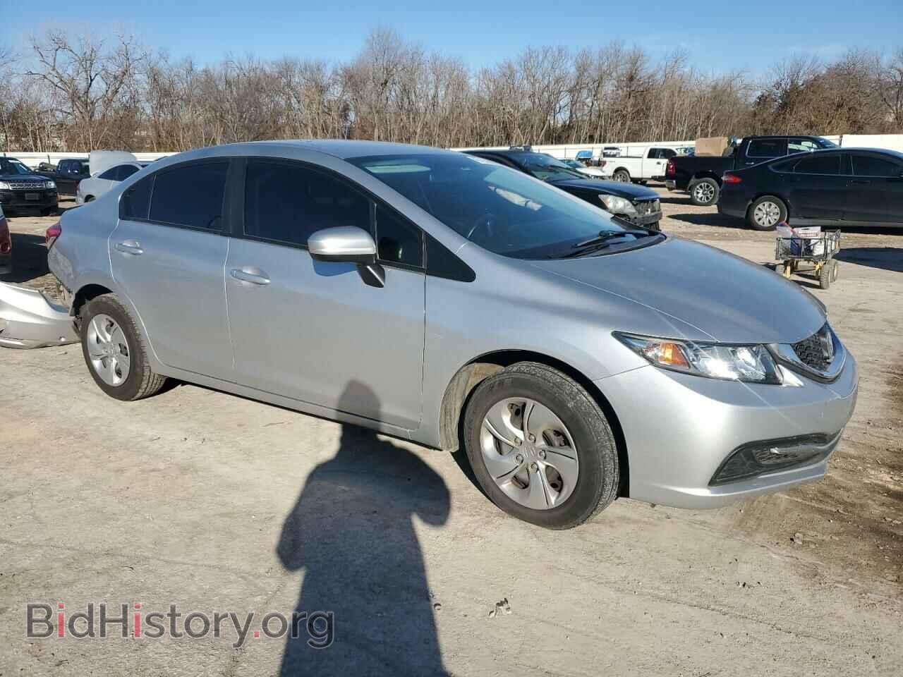 2014 HONDA CIVIC - VIN: 19XFB2F53EE027095 - Фото 4