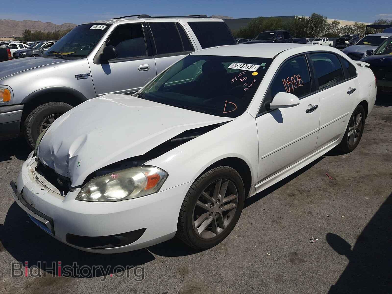 2013 CHEVROLET IMPALA - VIN: 2G1WC5E38D1258965 - Фото 2