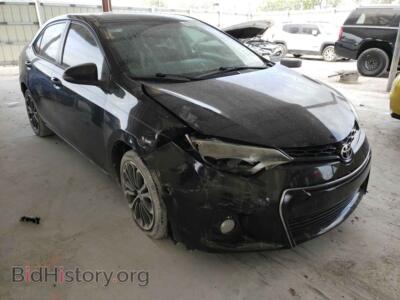 2014 Toyota COROLLA Corolla L, black — VIN 2T1BURHE3EC136170, Copart