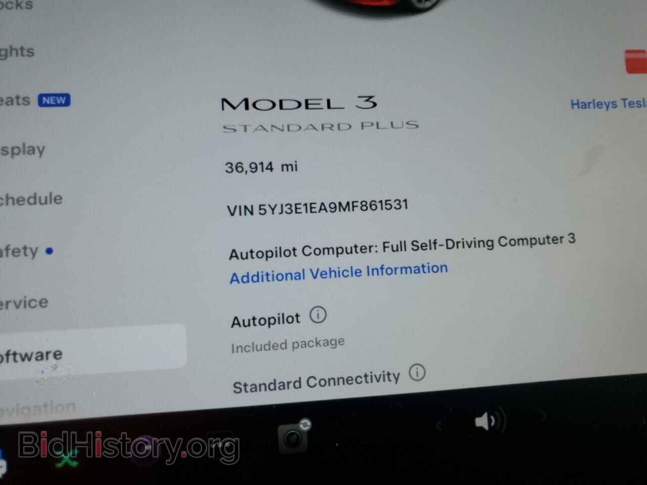 2021 TESLA MODEL 3 - VIN: 5YJ3E1EA9MF861531 - Photo 9
