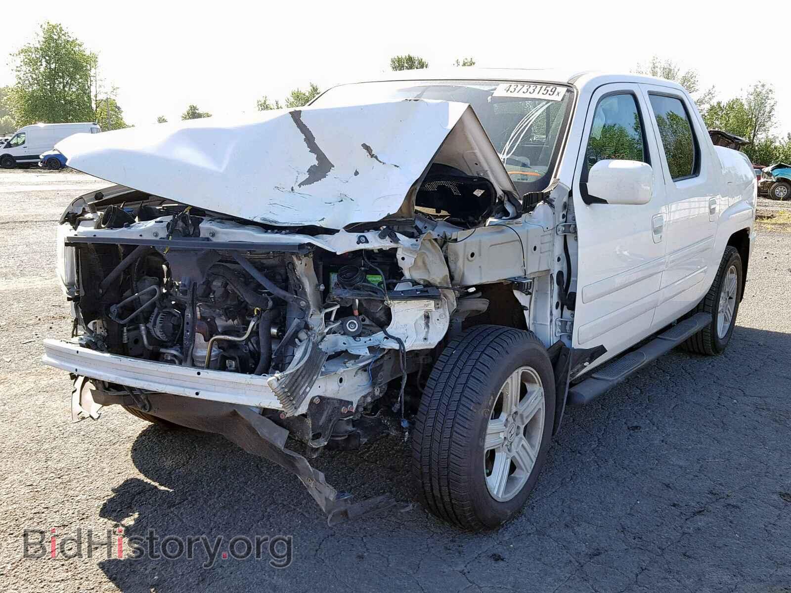 2014 HONDA RIDGELINE - VIN: 5FPYK1F56EB002390 - Фото 2