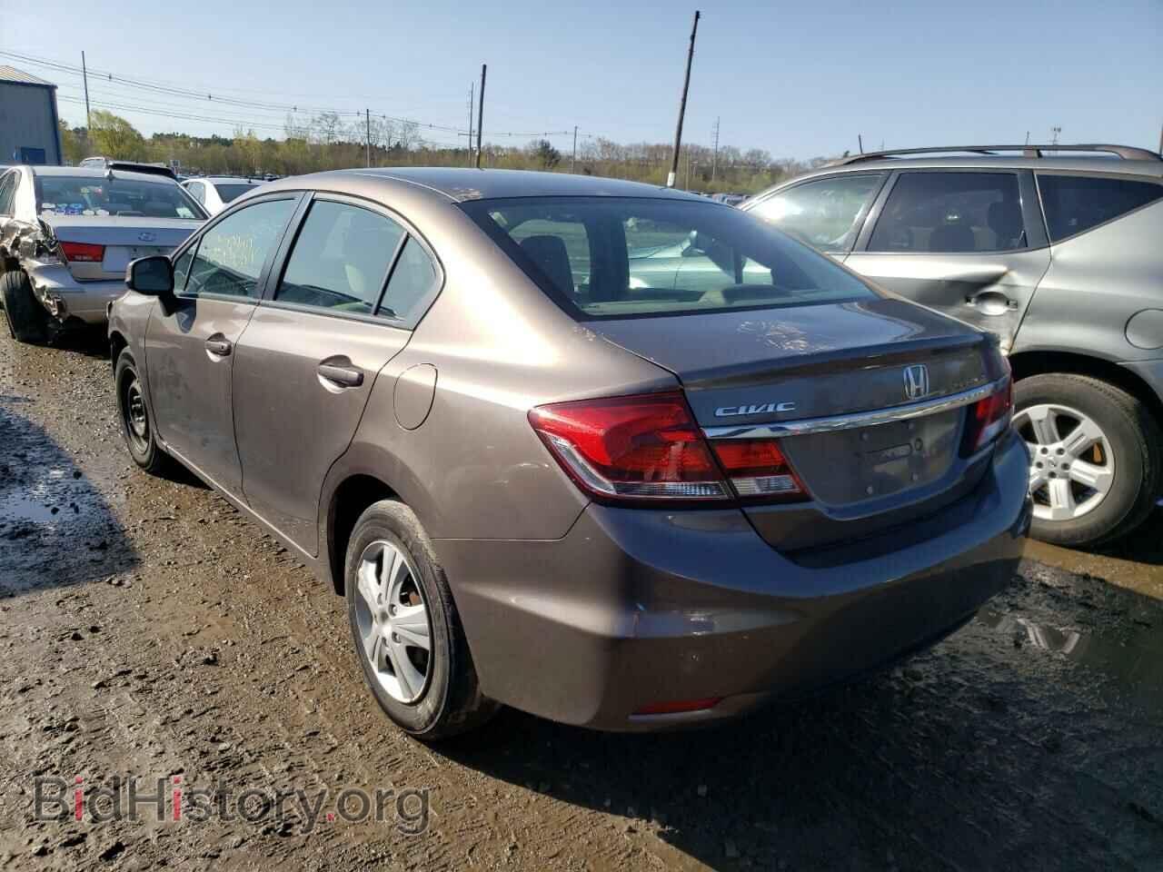 2013 HONDA CIVIC - VIN: 2HGFB2F55DH598883 - Фото 3
