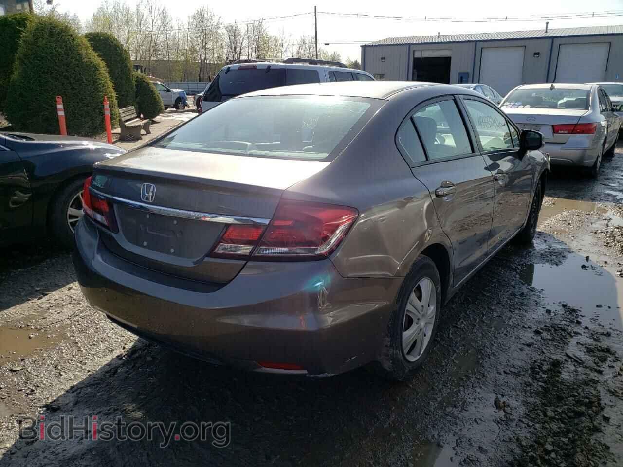 2013 HONDA CIVIC - VIN: 2HGFB2F55DH598883 - Фото 4
