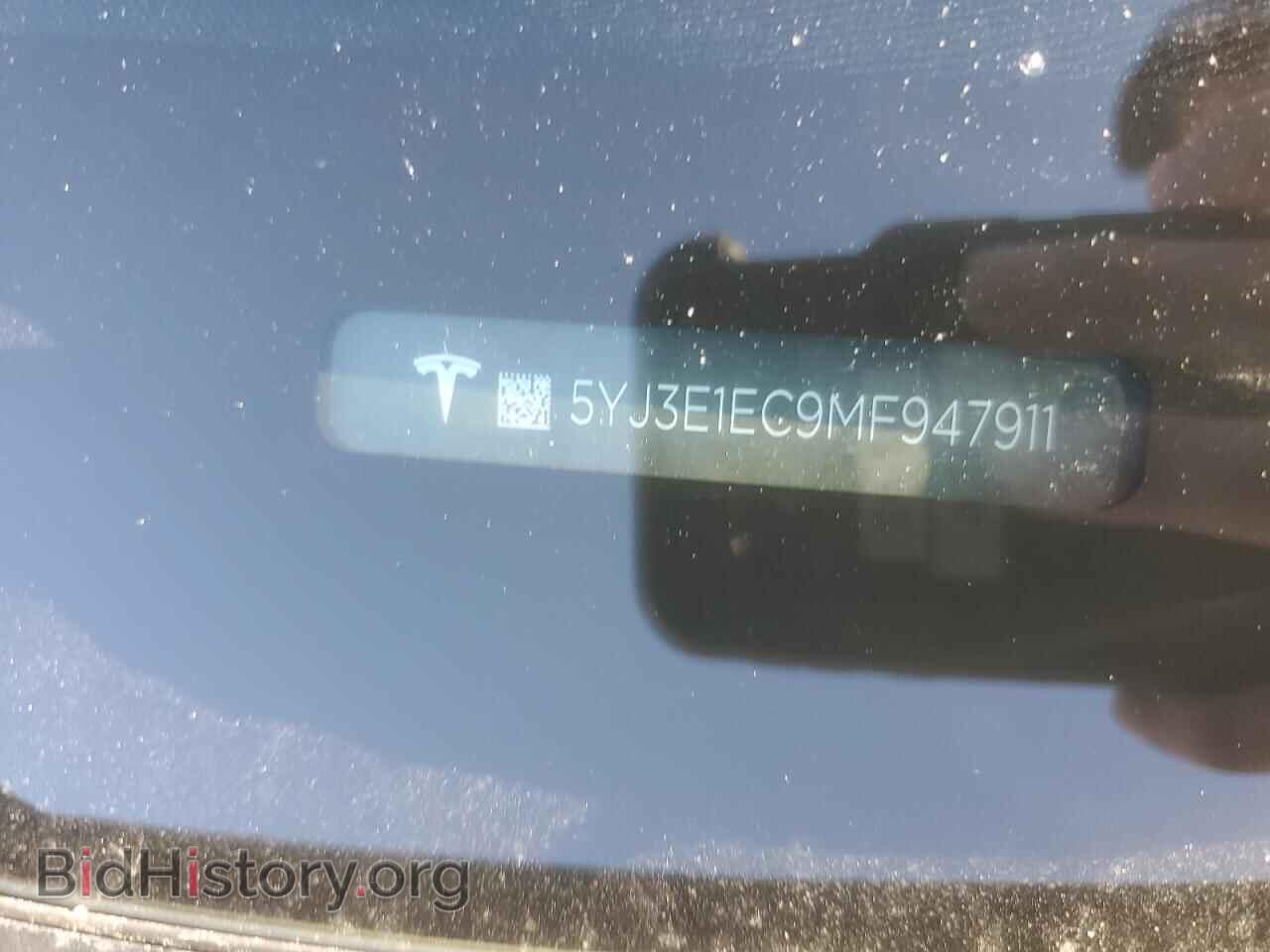 2021 TESLA MODEL 3 - VIN: 5YJ3E1EC9MF947911 - Photo 14