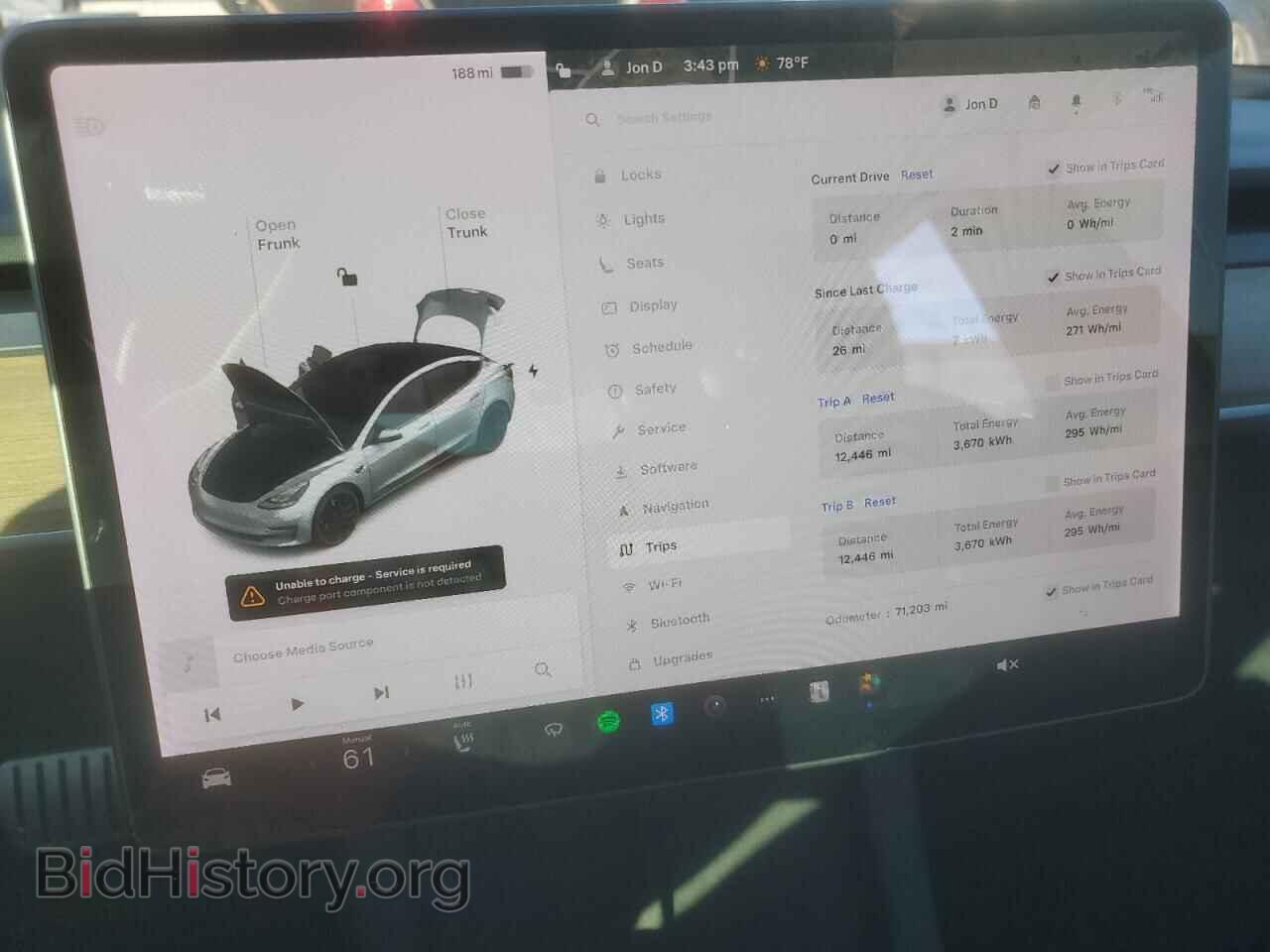 2021 TESLA MODEL 3 - VIN: 5YJ3E1EC9MF947911 - Photo 9