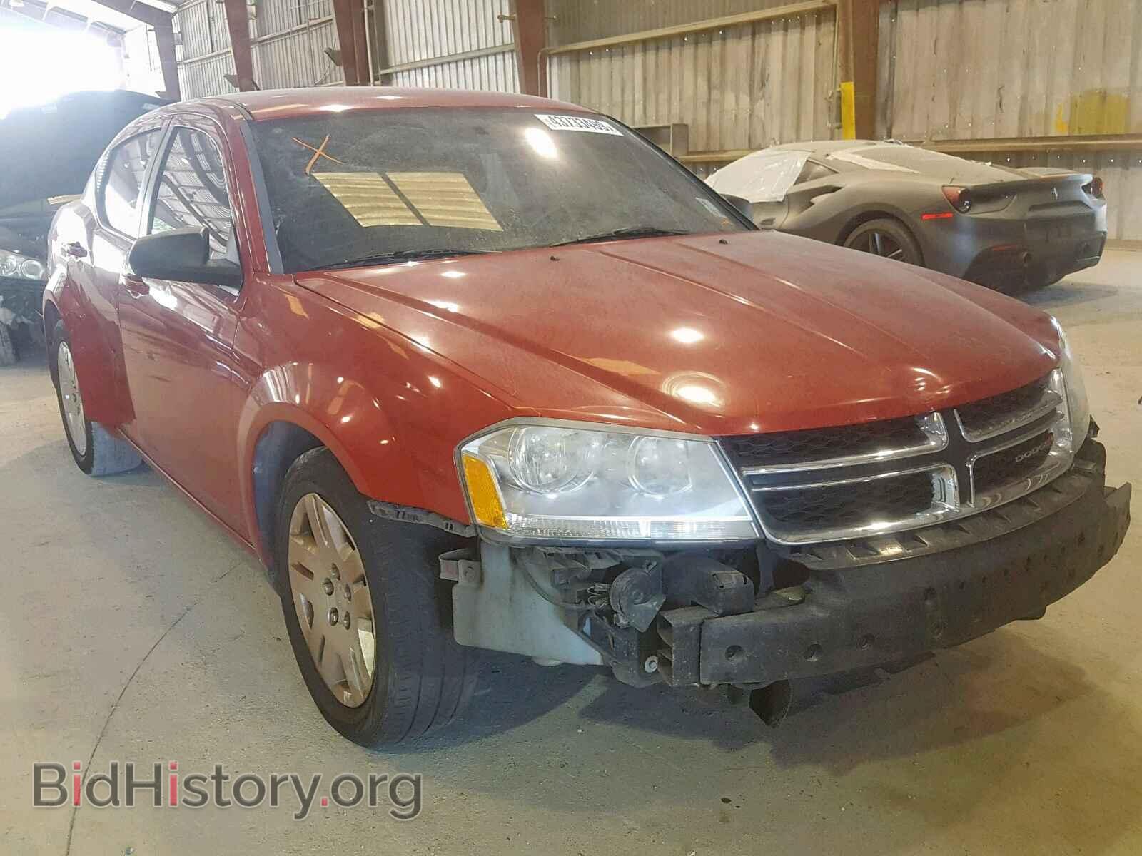 Photo 1C3CDZAB3EN105457 - DODGE AVENGER 2014