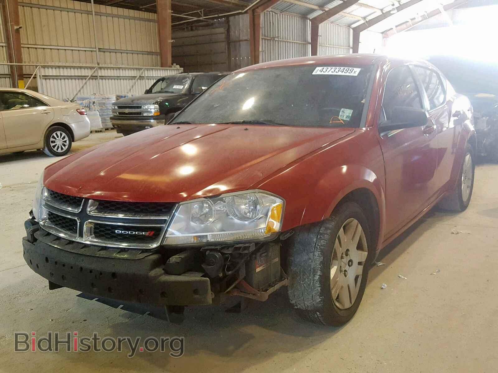 2014 DODGE AVENGER - VIN: 1C3CDZAB3EN105457 - Фото 2