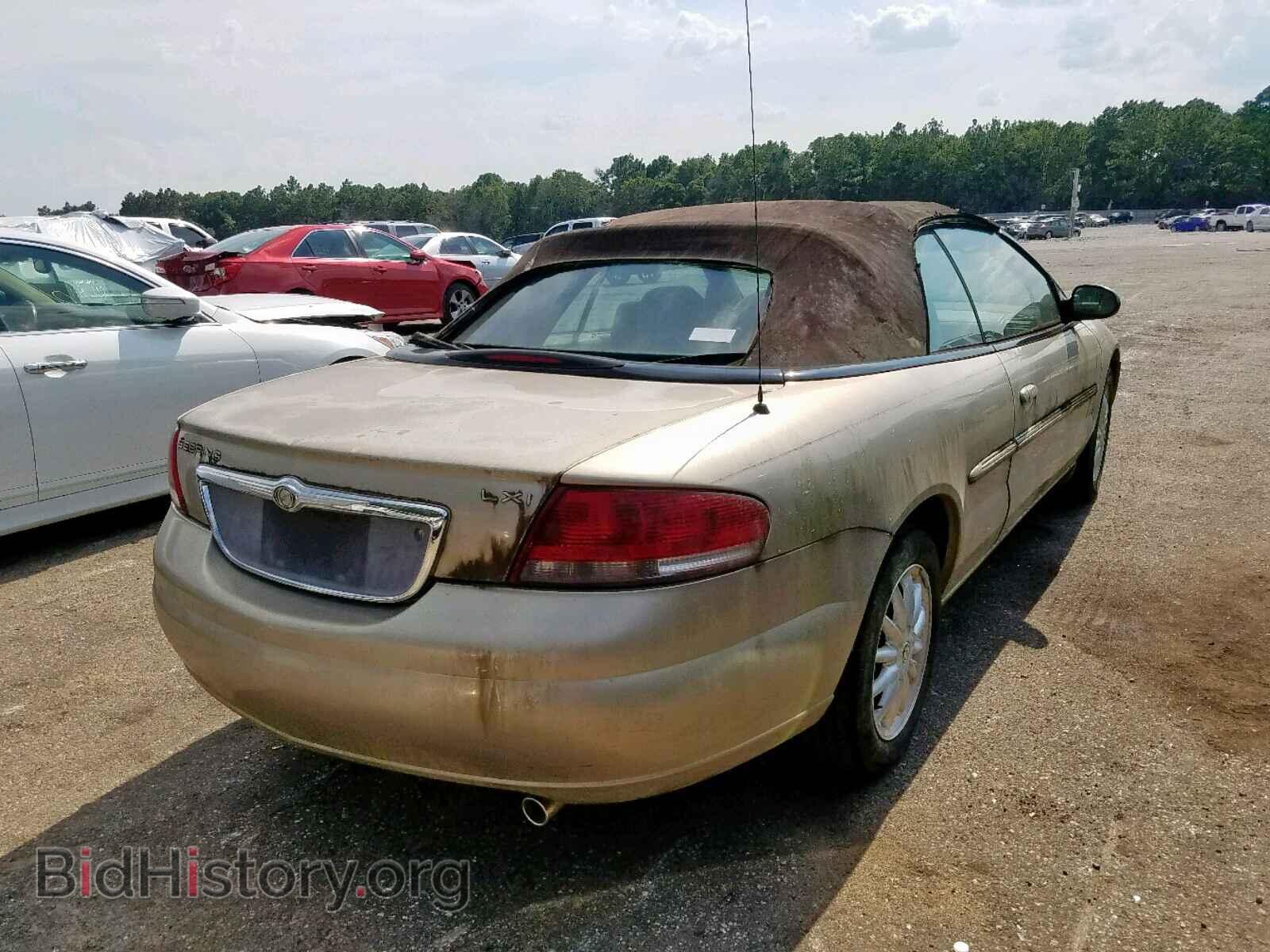 2002 CHRYSLER SEBRING - VIN: 1C3EL55R22N172218 - Фото 4
