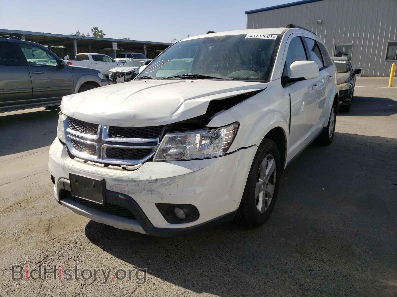 2012 DODGE JOURNEY - VIN: 3C4PDCBGXCT170131 - Фото 2