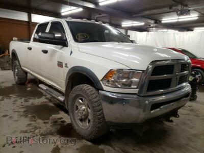 2012 Dodge RAM 2500 RAM 2500 S, белый — VIN 3C6UD5HL6CG301140, Copart