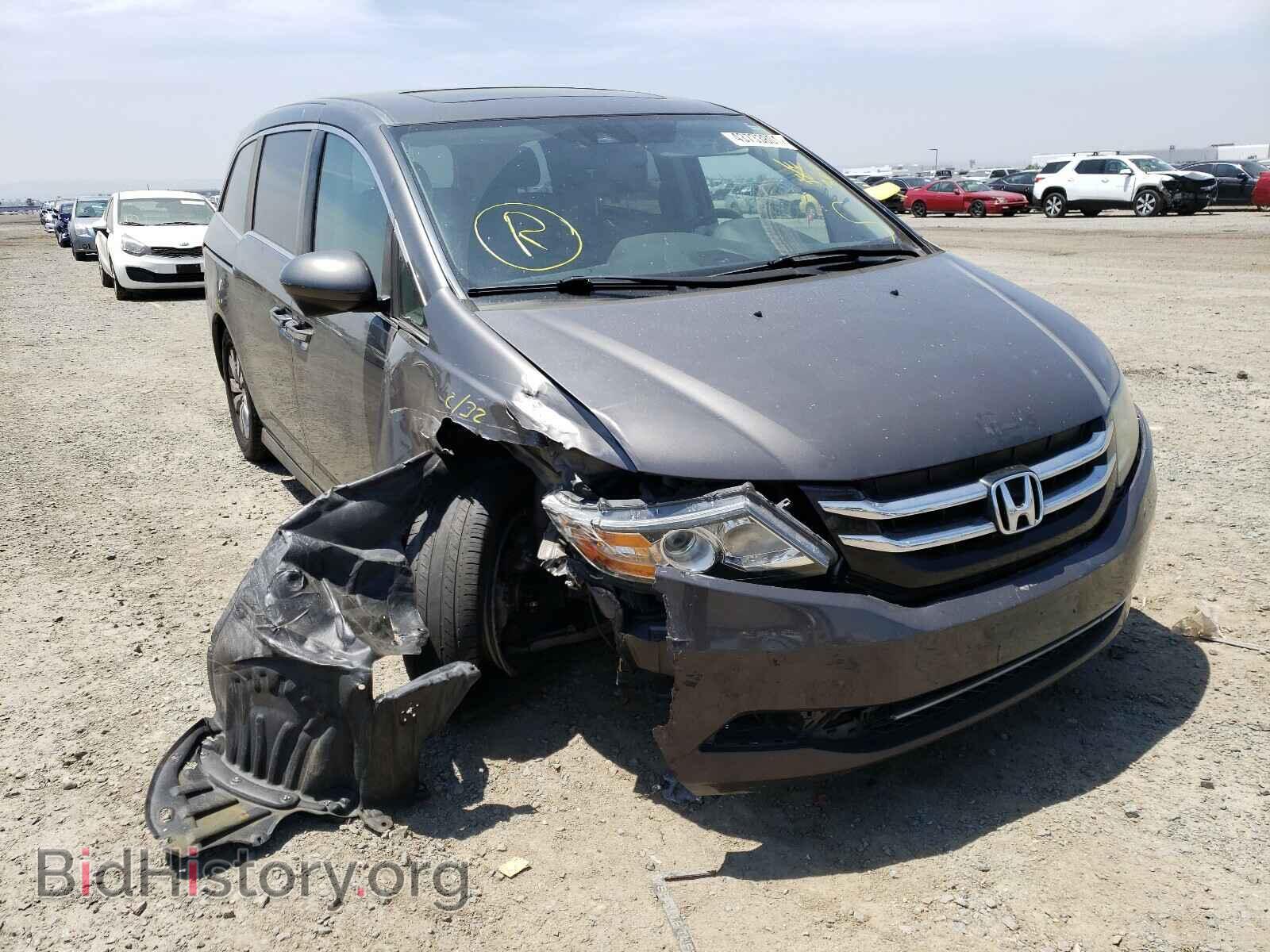 Фотография 5FNRL5H63EB036374 - HONDA ODYSSEY 2014