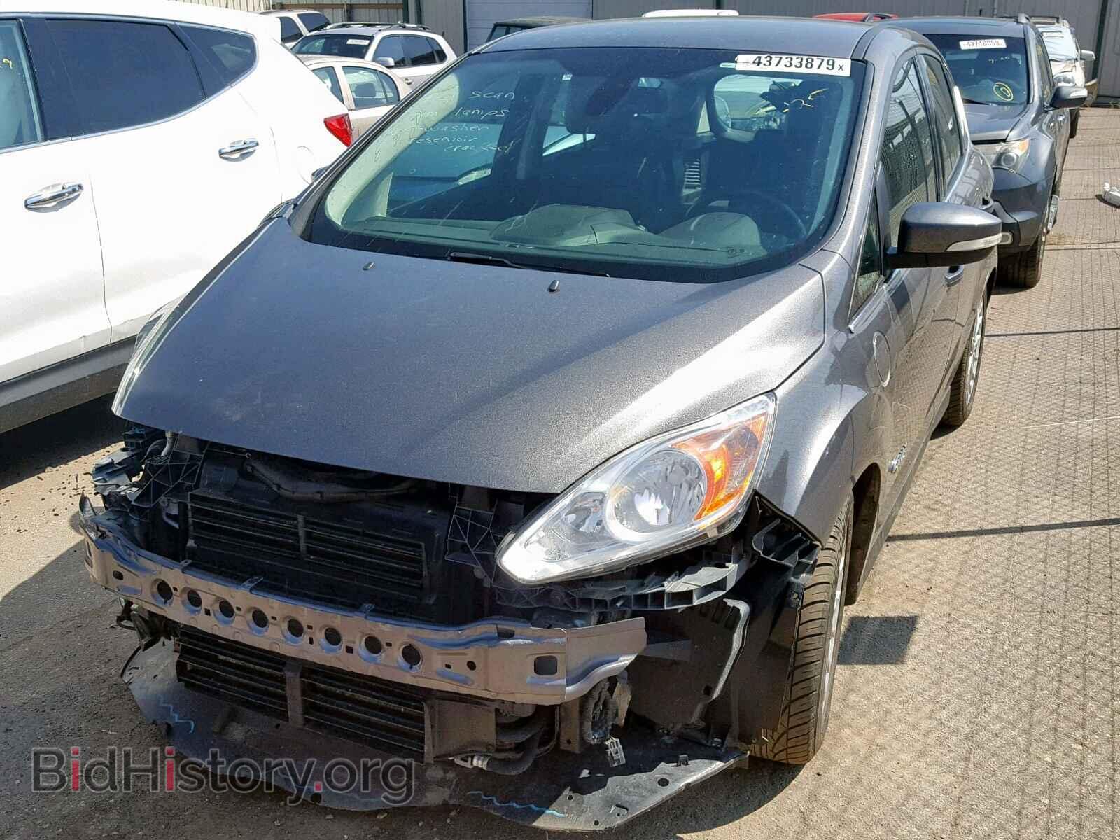 2014 FORD CMAX - VIN: 1FADP5CU2EL503825 - Фото 2
