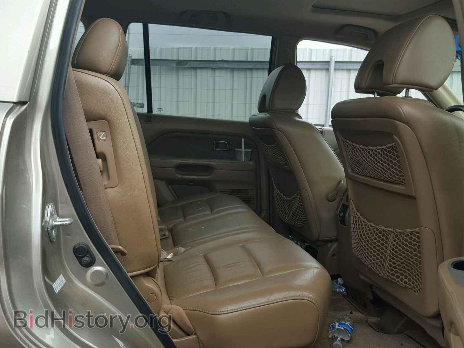 2006 HONDA PILOT - VIN: 2HKYF18706H510028 - Фото 6