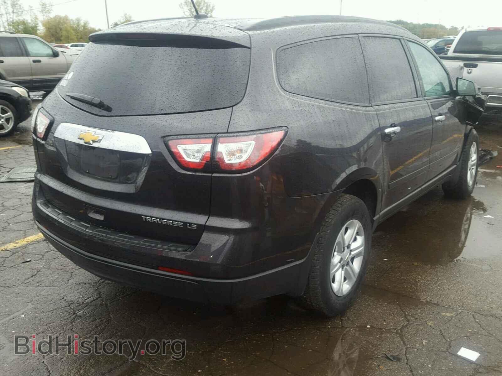 2015 CHEVROLET TRAVERSE - VIN: 1GNKRFKD4FJ304654 - Фото 4