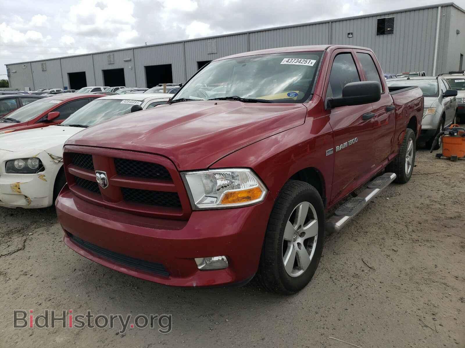 2012 DODGE RAM 1500 - VIN: 1C6RD6FT7CS320772 - Фото 2