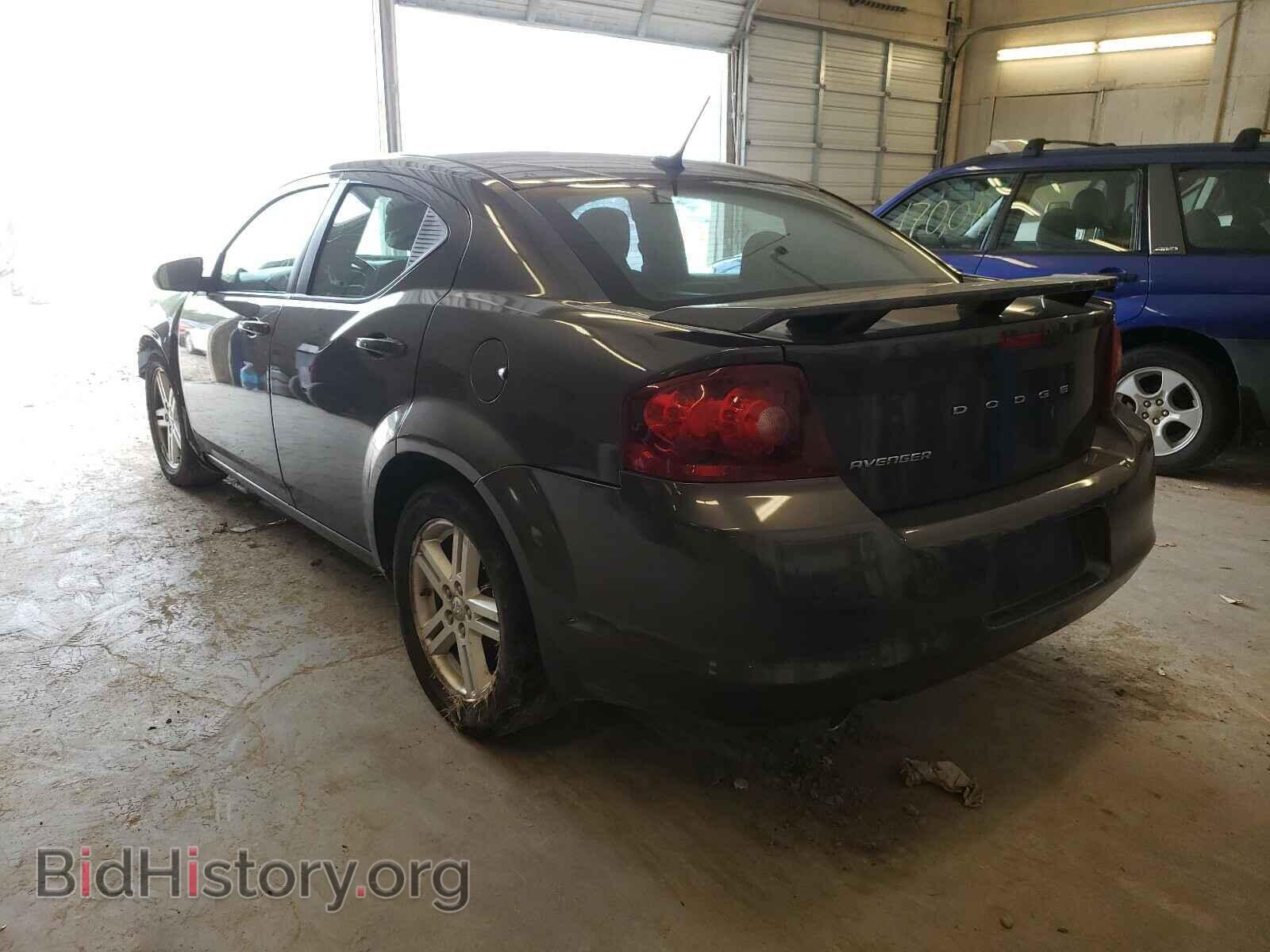 2014 DODGE AVENGER - VIN: 1C3CDZAG2EN235001 - Фото 3