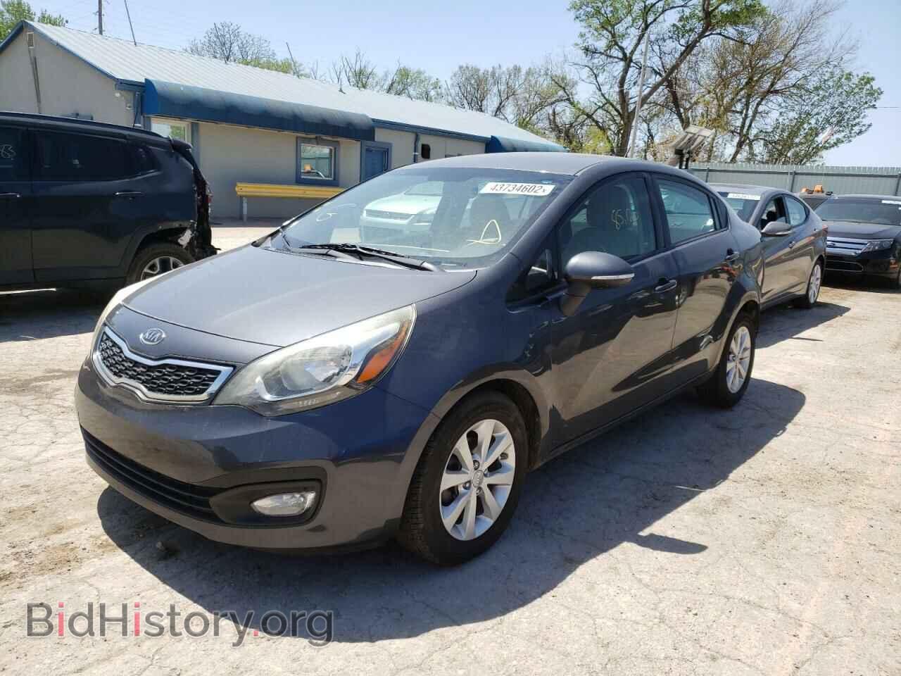 2013 KIA RIO - VIN: KNADN4A30D6126975 - Фото 2