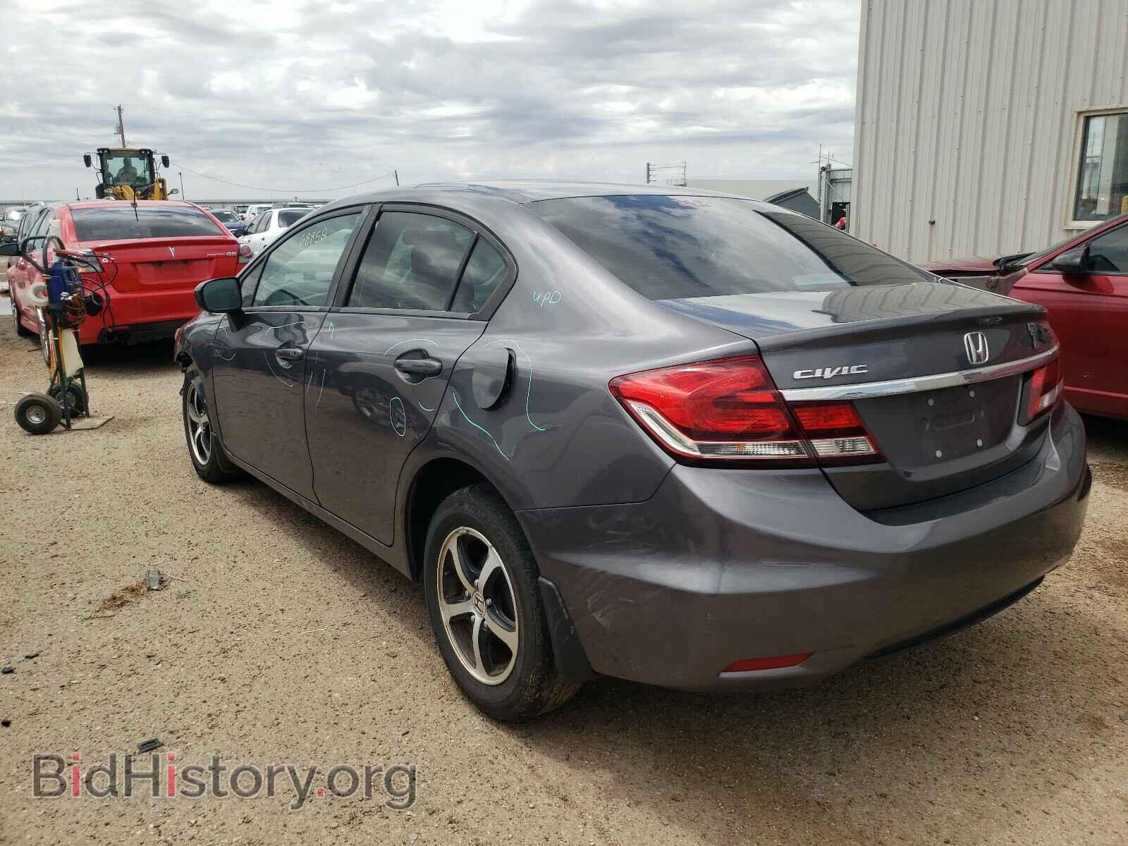 2015 HONDA CIVIC - VIN: 19XFB2F75FE013637 - Фото 3