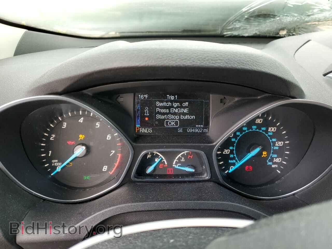 2014 FORD ESCAPE - VIN: 1FMCU9J98EUB13404 - Фото 9