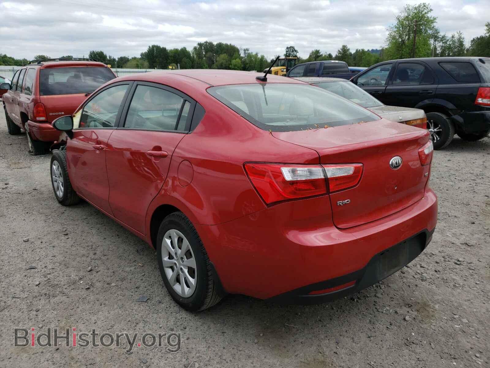 2013 KIA RIO - VIN: KNADM4A38D6233923 - Фото 3