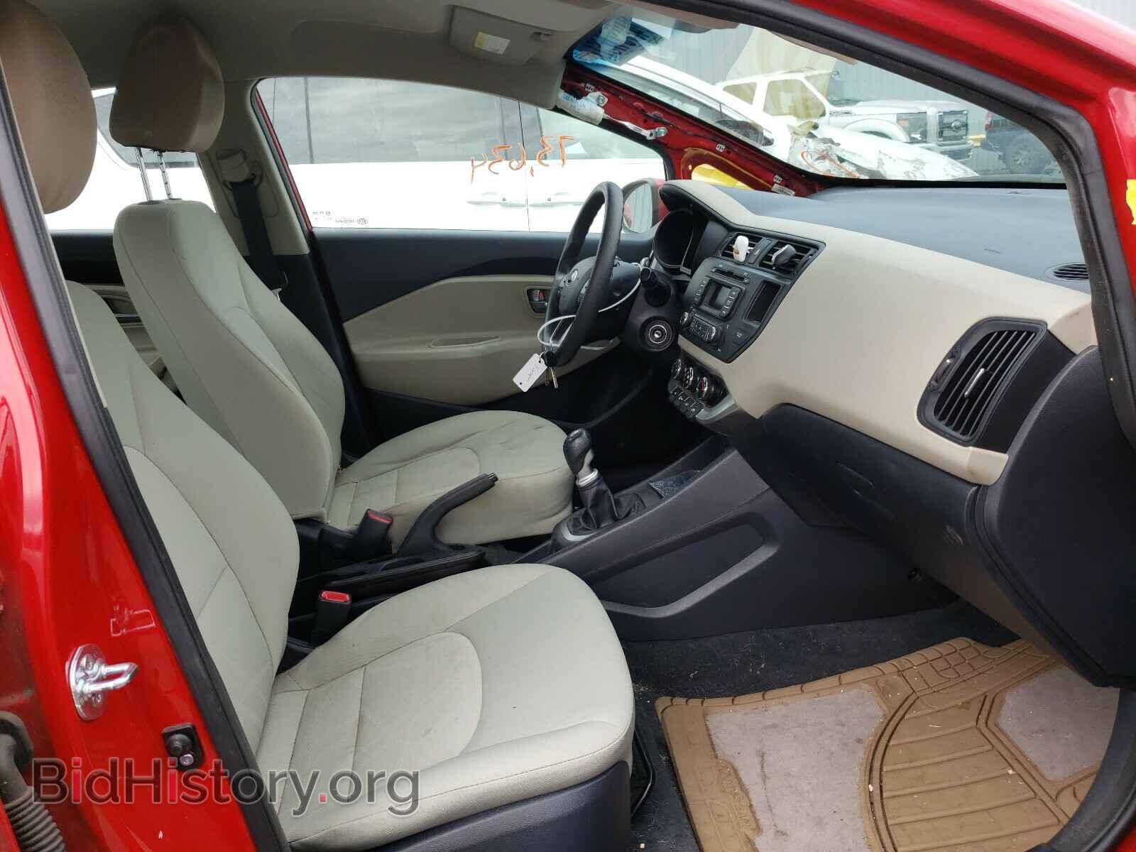 2013 KIA RIO - VIN: KNADM4A38D6233923 - Фото 5