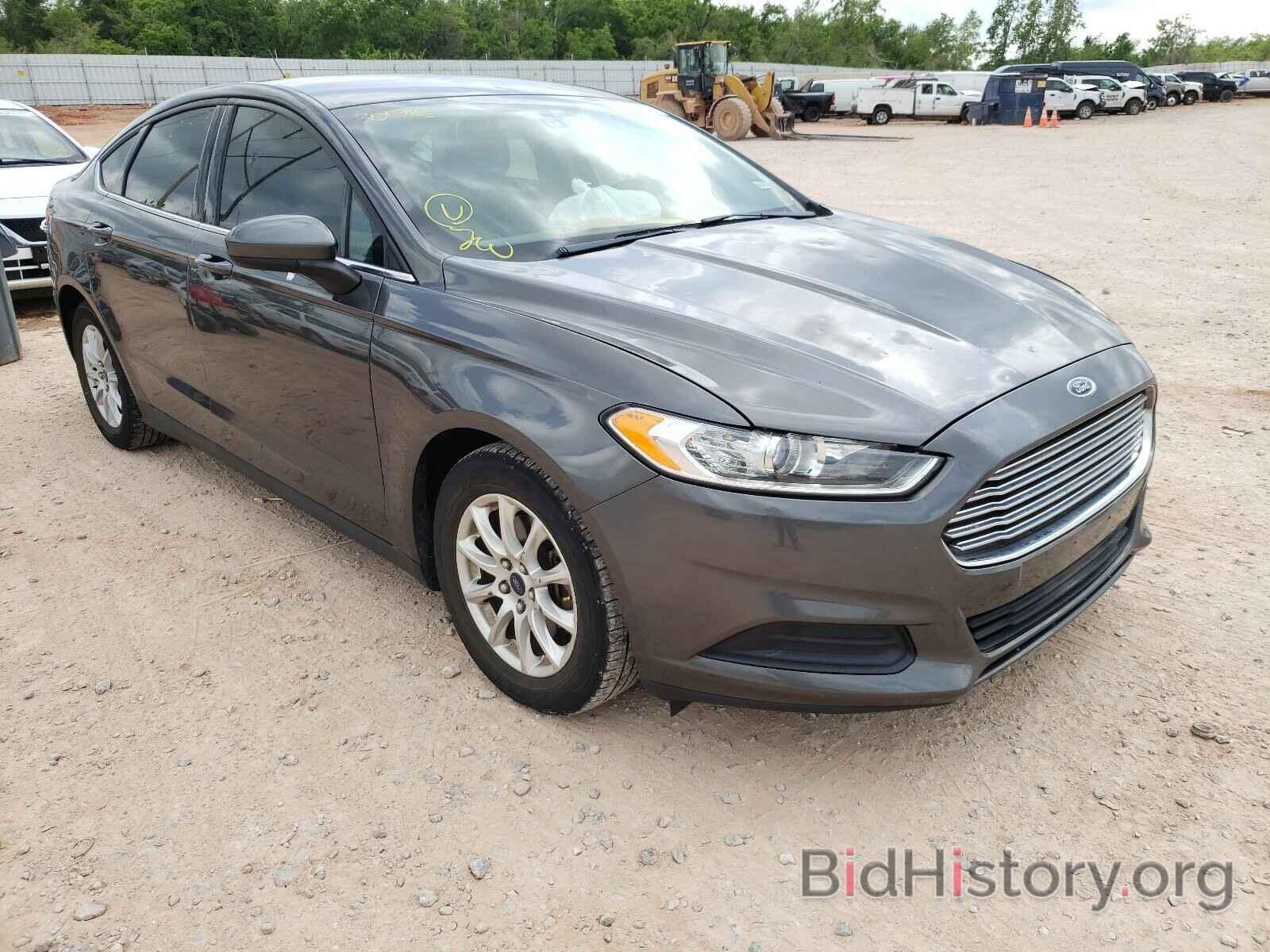 Photo 3FA6P0G75GR301985 - FORD FUSION 2016