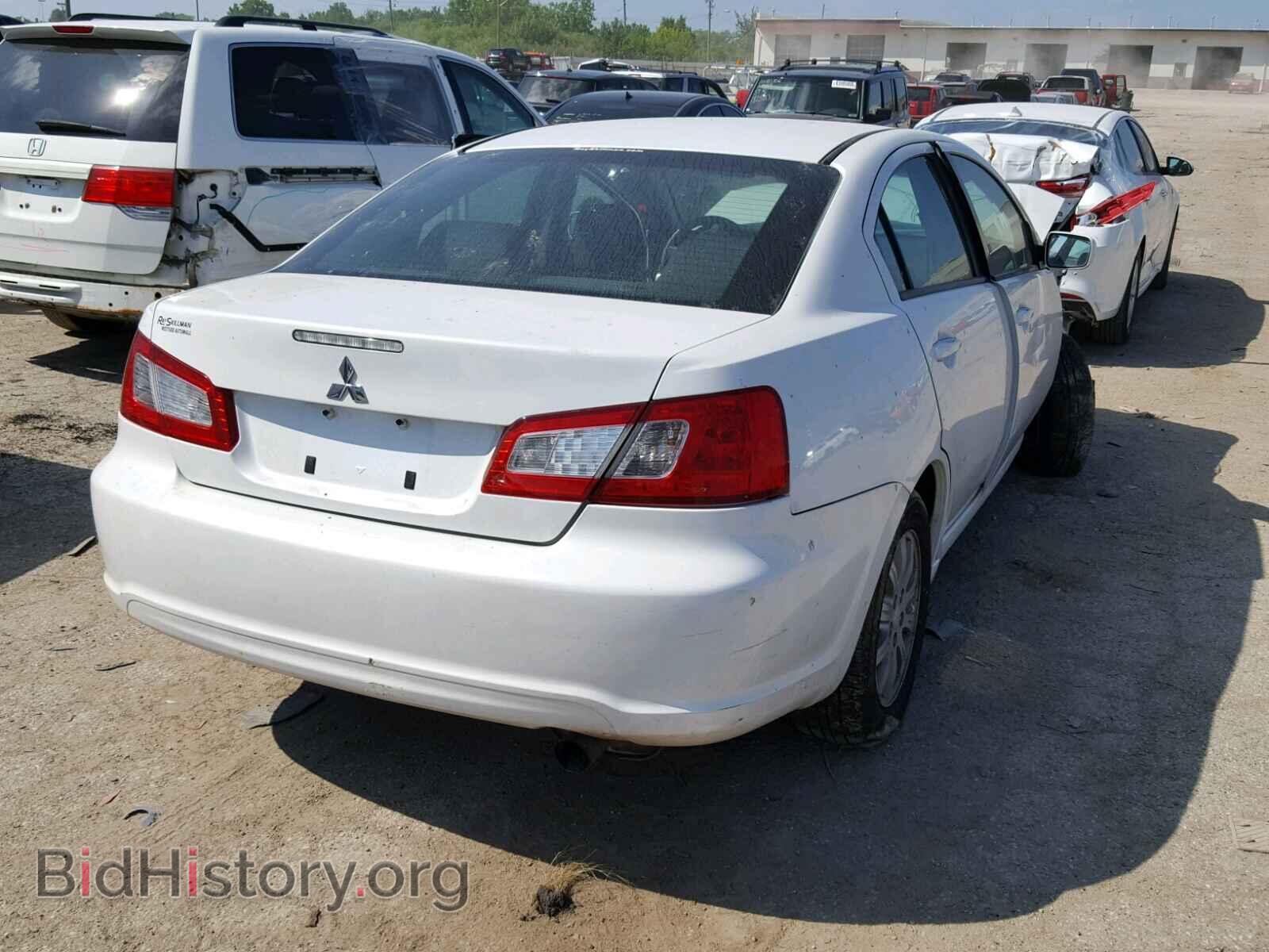2012 MITSUBISHI GALANT - VIN: 4A32B2FF3CE019611 - Фото 4