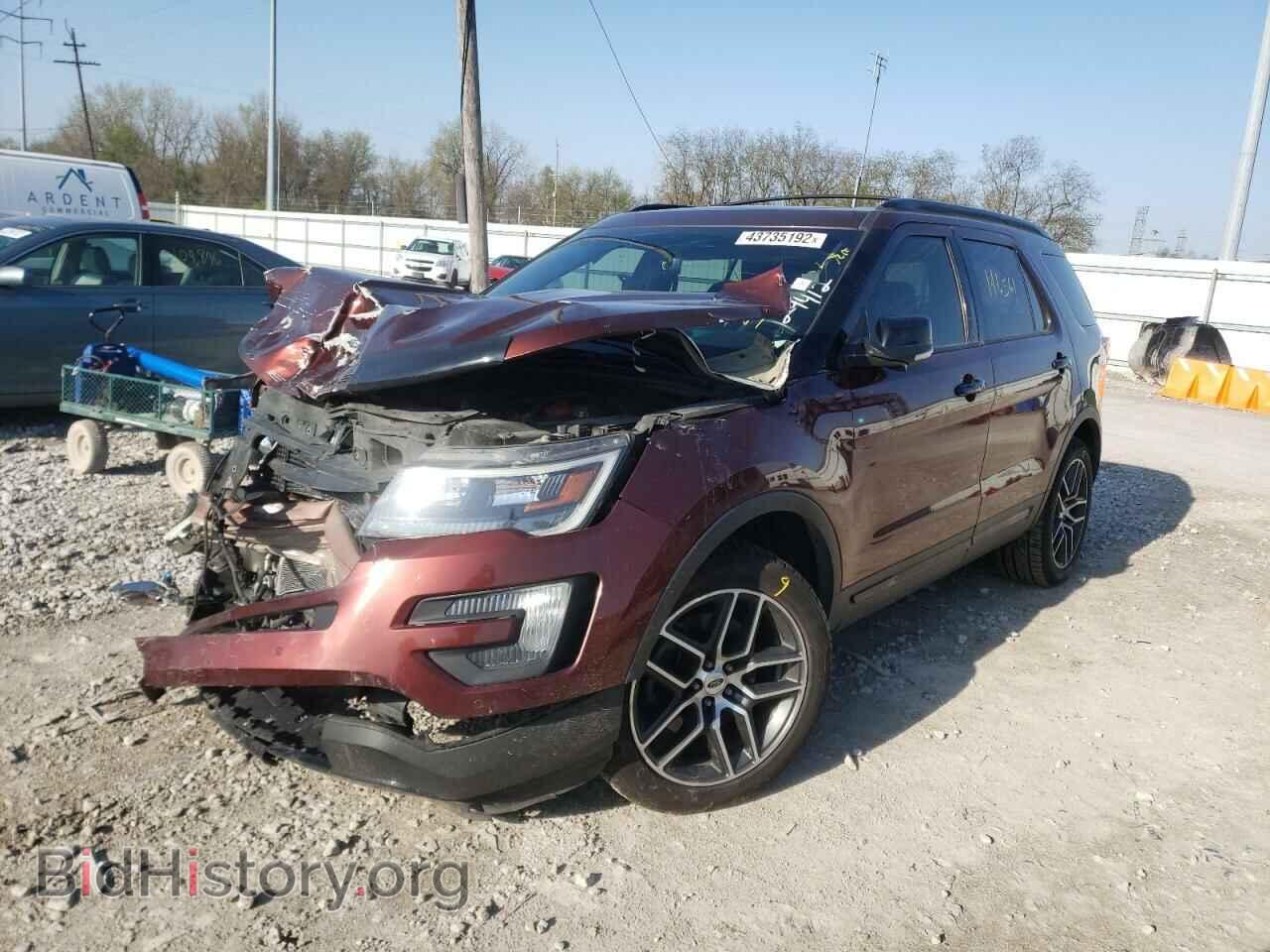 2016 FORD EXPLORER - VIN: 1FM5K8GT4GGA24412 - Фото 2