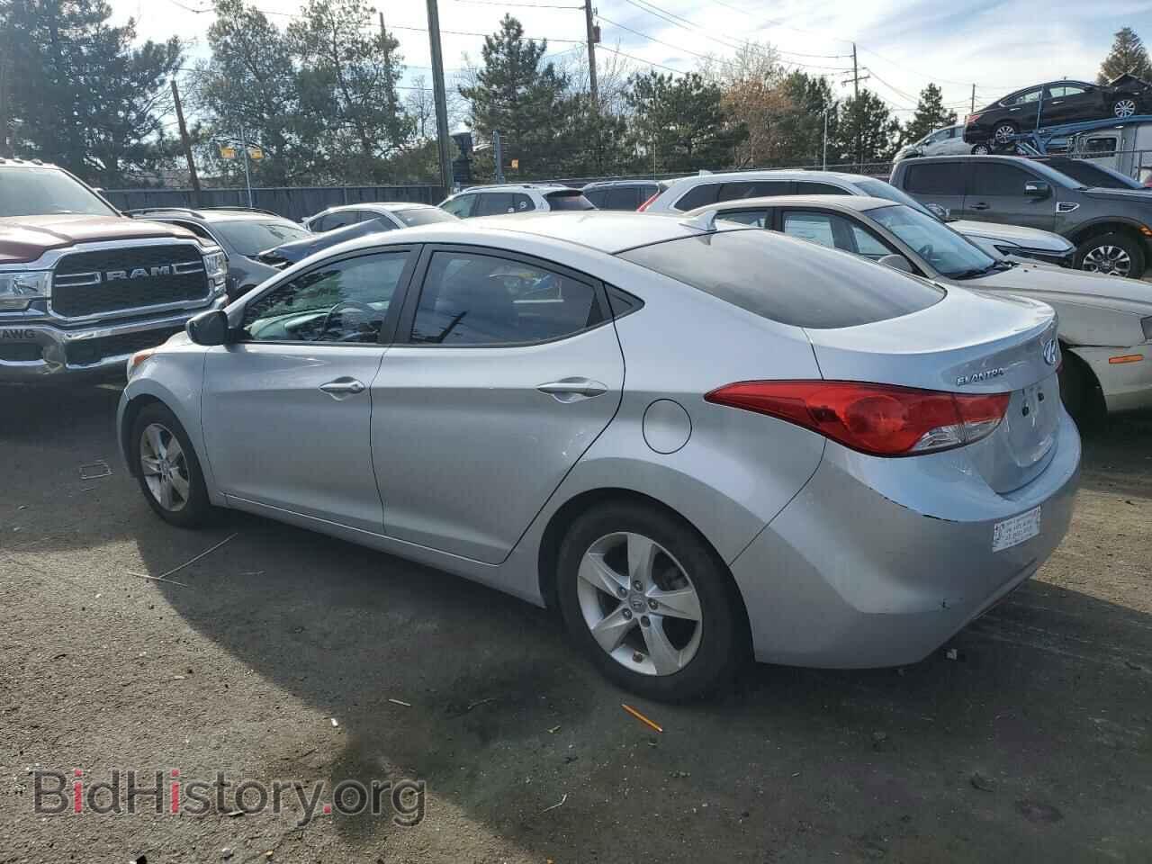 2012 HYUNDAI ELANTRA - VIN: 5NPDH4AEXCH061987 - Фото 2