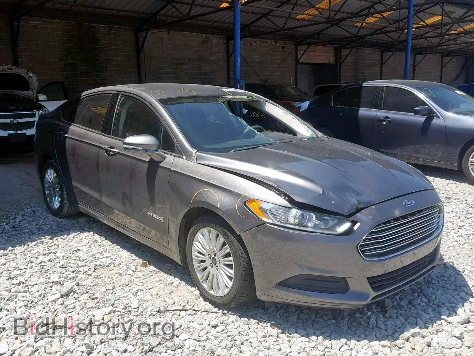 Фотография 3FA6P0LU8DR299401 - FORD FUSION SE 2013