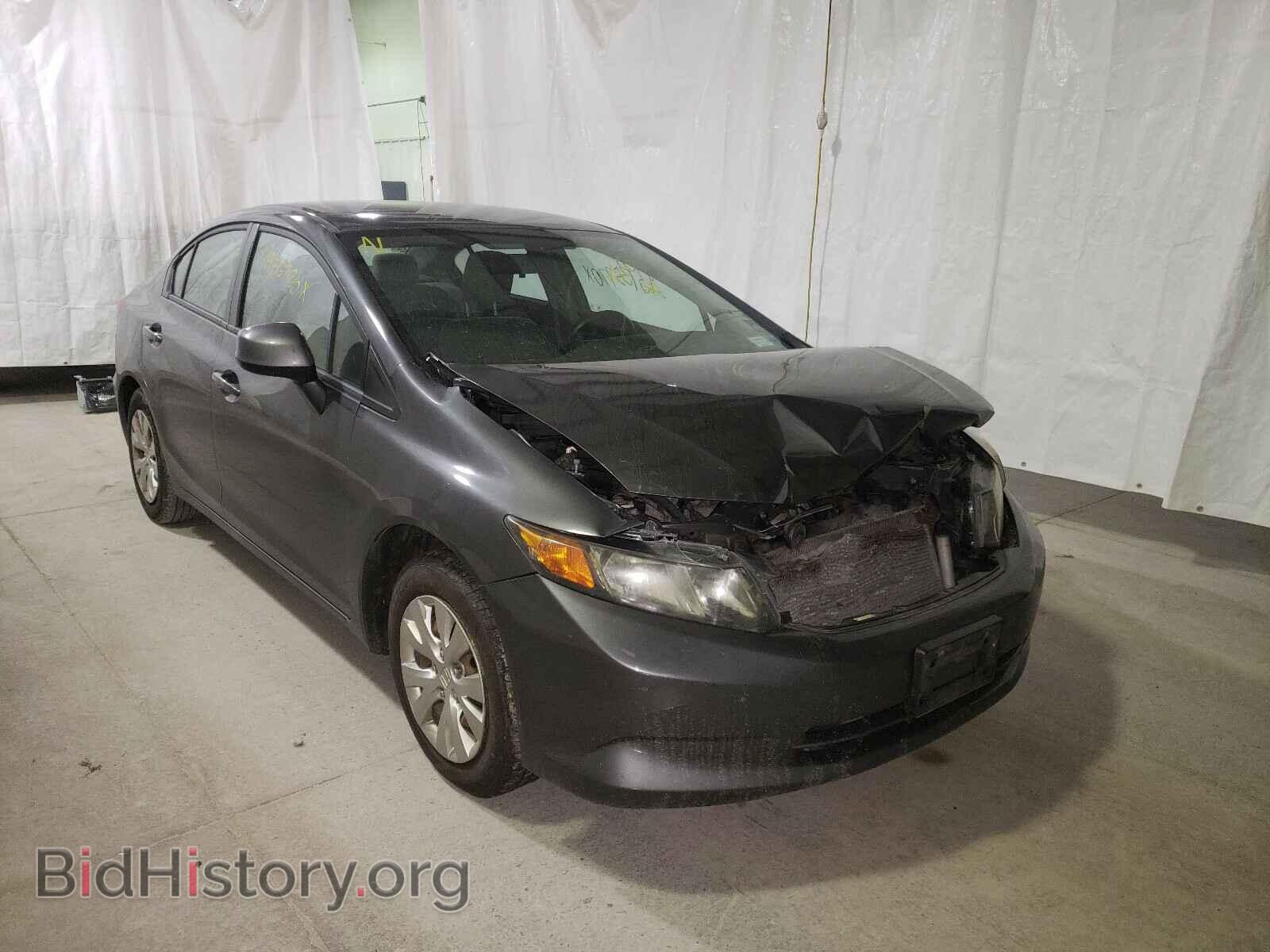 Фотография 2HGFB2F57CH591240 - HONDA CIVIC 2012