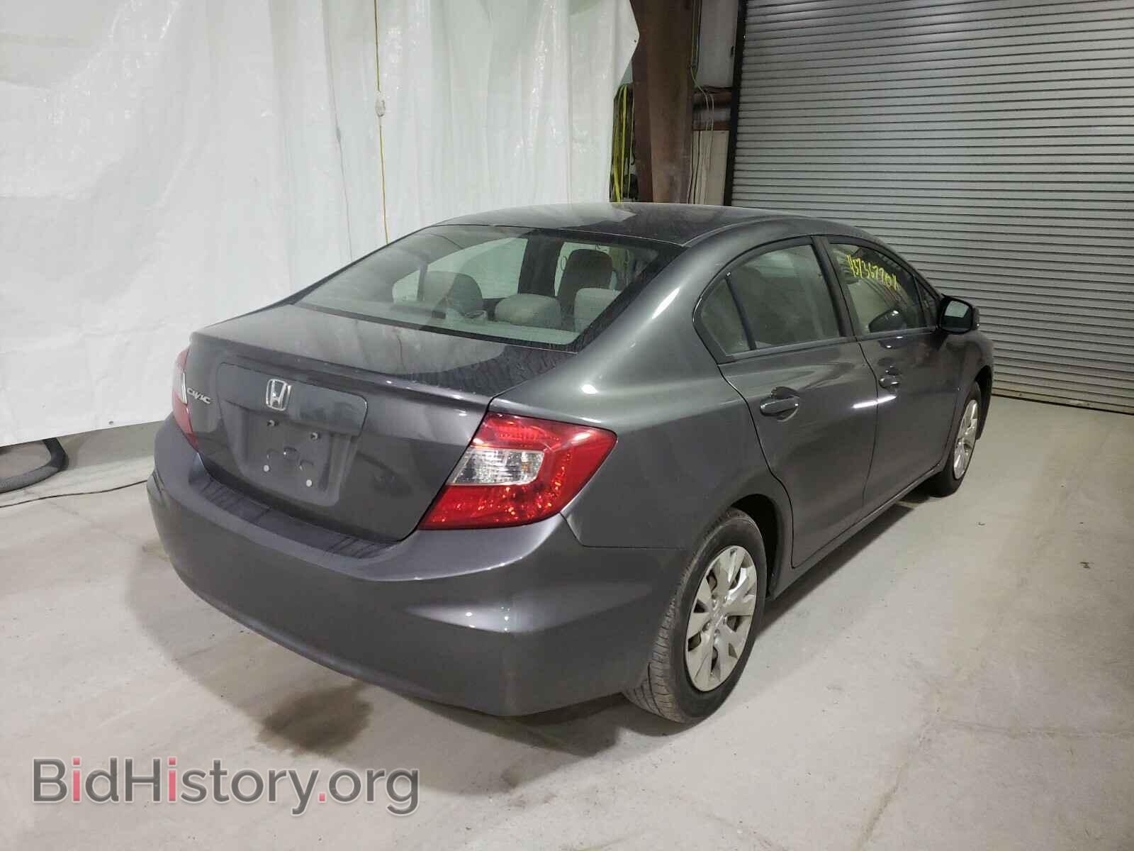 2012 HONDA CIVIC - VIN: 2HGFB2F57CH591240 - Фото 4