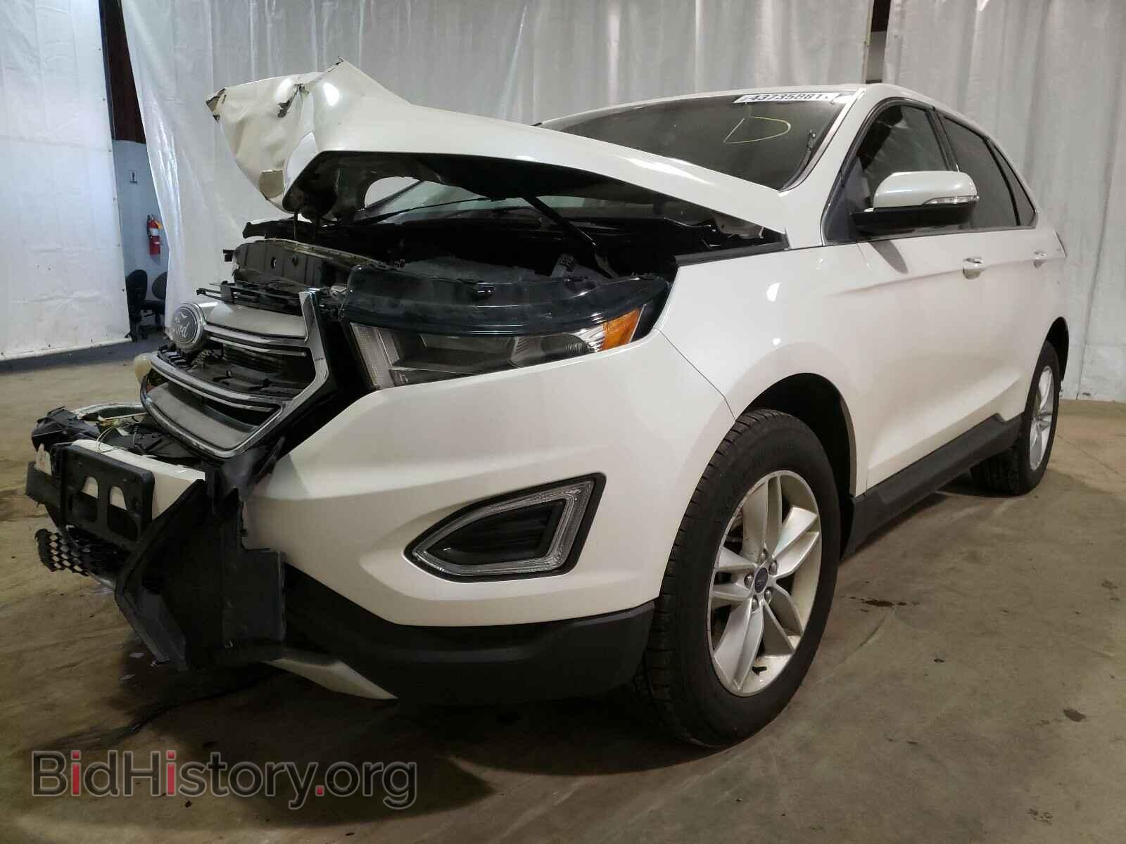 2016 FORD EDGE - VIN: 2FMPK4J80GBB91430 - Фото 2