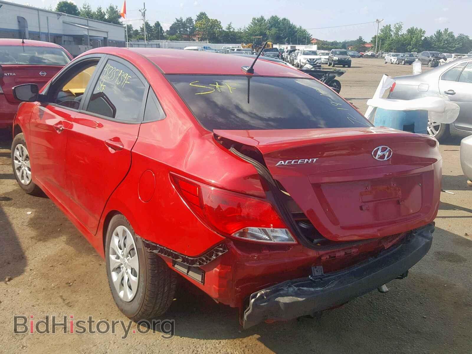 2016 HYUNDAI ACCENT - VIN: KMHCT4AE3GU016049 - Фото 3