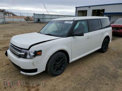 2013 Ford FLEX Flex SE, white — VIN 2FMGK5B84DBD39949, Copart
