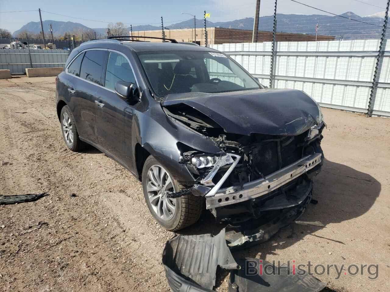 Photo 5FRYD4H41EB027916 - ACURA MDX 2014